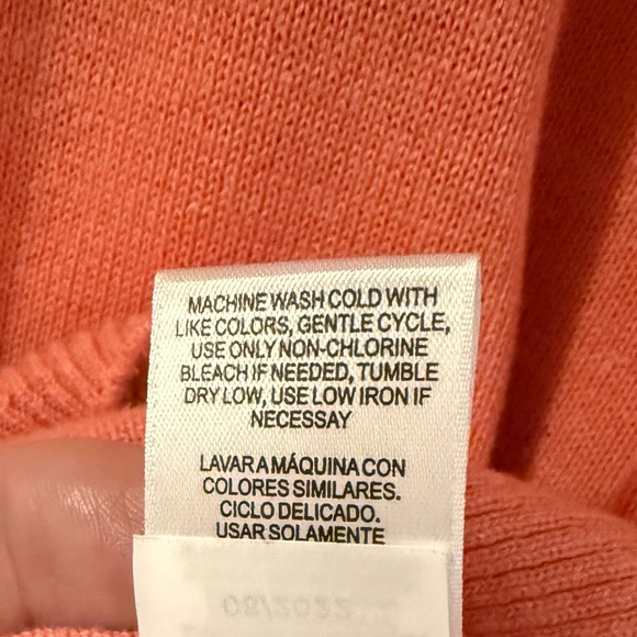 Vince Camuto Tangerine Knit Sweater Top - Picture 5 of 5